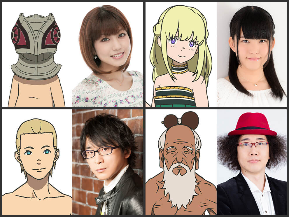 新キャラクター＆キャスト写真